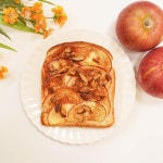 Instagram의 집밥 요리 한식 koreanfood | 미니미테이블님: “사과토스트🍎 주말 아침은 상큼한 사과토스트🍎 제가 남편 종종 해주는... 