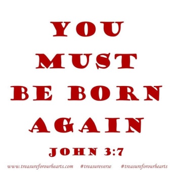 You must be born again. The Meaning of Being Born Again
