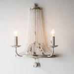 2 12.6 x H 18.9- -2 Basket Crystal Wall Lamp - 2024 | 홈 인테리어 디자인, 인테리어, 디자인