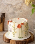 Maison Olivia 메종올리비아 on Instagram: 🌿 Flowercake 🌿 #버터크림플라워 #buttercreamflower #플라워케이크 #flowercake #베이킹... 