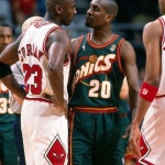 Get your Free NBA Jersey Gift 게리 페이튼 95-96시즌 어웨이 스윙맨 져지 - 입고 완료 (M L XL) ...   게리 페이튼 95-96시즌... 