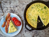 Greek Yogurt Frittata (5 Ways!) - The Nessy Kitchen Greek Yogurt Frittata (5 Ways!) - The Nessy Kitchen | Recept