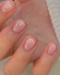 𝙋𝙀𝘼𝙆 𝙉𝘼𝙄𝙇 📂 피크 on Instagram: 뽀용뽀용한 컬러~ 살구핑크 🍑 in 2024 | Nails