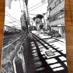 mrt_illust on Instagram: “펜으로 그림 그리기 #어반스케치 #urbansketch #drawing #어반드로잉 #스케치 #드로잉연습중... 