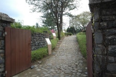 박경리문학의집 입구