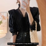 [프릴블라우스] 추천 - [전연령][남녀] 마켓메이븐 여성 러블리 프릴 레이스 데일리 블라우스