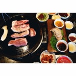 #흑돼지마을 | Food, Steak, Meat