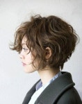 25 Gorgeous Short Curly Hairstyles | 짧은 헤어스타일, 짧은 보브 헤어컷, 헤어스타일