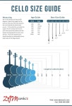 Cello Size Guide - A guide of Cello sizes and how to know which ones are suitable for what ages. #violinlessonsforkids | 첼로, 첼로... 