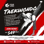 Taekwondo ad Instagram | 도장