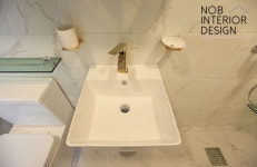 [인천인테리어]마블타일로 꾸민 예쁜 화장실(욕실)인테리어 + 인천 부평구 십정동 뜨란채 아파트 (동암신동아)(이미지 포함) | 인테리어... 