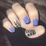 % 🦋🐋🐆💡🌊🚬 #selfnail #gelnail  #셀프네일 #젤네일 #미용학생  #セルフネイル #ジェルネイル #草間彌生ネイル #フレンチネイル... 
