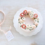 フラワーケーキ１DAYレッスンのサンプルです。 バレンタインも近いので、ピンクにしました！ 1/20(金) 、2/9(木）、2/13(月)... 