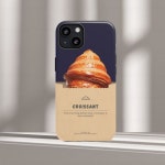 Cute Aesthetic Baking Gift - Paris Croissant Pastry | MagSafe iPhone 15 14 13 12 11 Pro Max 14 Plus iPhone 15 Pro iPhone 13 12 Mini... 