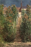 Monet: “The Artist’s Garden At Vetheuil, Very Rare Bookplate Print, Painting Circa 1881. - 2023 | 클로드 모네, 모네, 그림