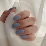 프롬비니/대구네일/동성로네일 on Instagram: “푸른색이지만 겨울느낌 💙 ⠀ ⠀⠀⠀ ⠀ ⠀⠀⠀⠀⠀⠀ ⠀⠀⠀⠀⠀ ⠀⠀⠀ ⠀ ⠀ ✧ 디자인... 