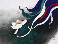운곡 선생님 연꽃작품 - ▒▒♡수다 미소방 ▒▒ - 문화예술 마당-시와 그림 | 칠하기, 그림, 마당