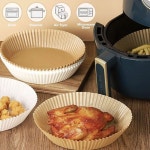 50 darabos sütő papír forrólevegős sütőhöz - Barna - 16,5 cm 50 darabos sütő papír forrólevegős sütőhöz - Barna - 16,5... 