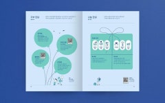 성민복지관 브로슈어 | 책자 디자인, 편집 디자인, 타이포그래피