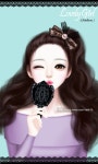 2017년 러블리걸 폰테마 / 카카오톡 테마 일러스트 모음_1