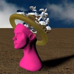 GalleTrunks ヽ(｀◇´)/ ❤ on Instagram: “#cinema4d #art #digitalart #render #3d #C4D #abstractart #추상 #glitch”... 