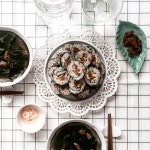 밥 양도 적당하고, 안터졌다😁 아침부터 김밥싸는 #피피감자밥상 #소소한밥상 . . . #오늘의아침 #밥스타그램 #김밥 #신혼밥상 #밥상 #온더테이블... 