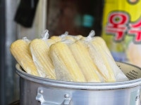 찐 옥수수 [ JJin OkSuSu ] Steamed Corn