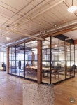 For library. | 인더스트리얼 인테리어 디자인, 파티션 디자인, 회의실