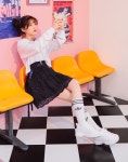 한비살롱(HANBI SALON) | TETEROT SALON Women's Wrap Skirt Hanbok Korean Vintage Party Mini Short Navy Skirts 디저트 네이비 | Beautiful blouses, Korean...