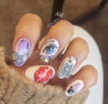 • Nail Desgin 유니크한 💄립스틱 네일 : 네이버 블로그 | 네일, 네일 아이디어, 네일아트