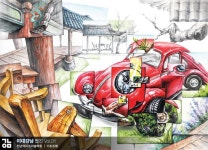 [미대강남 웹진 Vol.01] 천년의미소미술학원 / 기초조형 | 조형, 새, 대학