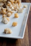 Small pieces of seasoned apples and tofu presented on white plate | Baby food recipes, Recipes with herbs and spices, Food