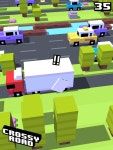 #길건너친구들, 기록 35. 나의 기록 71. | Crossy road, Arcade, Screenshots