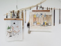 대전동양화일러스트6주차_풍경그리기,일상그리기,캘리그라피동양화,수묵일러스트 | 강좌, 블로그