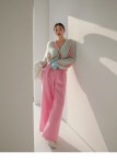 DINT - J1822 엘 숄더 더블 프릴 롱 코트(벨트SET)*원피스로 착용가능* DINT - KSH42O2JK003 | Long pants outfit, Fashion, Fashion... 