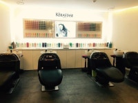 부산미용실인테리어 • 디자인아톰 on Instagram: “#라헬뷰티 #케라스타즈 #샴푸실 #디자인아톰 #designatom 부산헤어샵인테리어... 