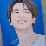 색연필화, 팝아트, 인물화, 캘리그라피, 수채화 on Instagram... 방탄소년단 지민 팝아트 인물화 팬아트 ~ 샘플링~ . . #팝아트초상화... 