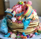 Pin by 윤 수빈 on 애니 콜라보 인기 디저트&음료&푸드&과자 (다과회 포함) | Happy pancake day, Pancake party, Pancake day