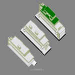 drawing of an old market building in Hoewon-dong, Masan 마산 회원동 회원종합시장 건물 드로잉 | Urban Archive in 2020... 