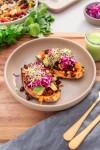 Mexican-style Roasted Sweet Potatoes | plantbaes | Recipe in 2024 | Sweet potato recipes roasted, Sweet potato recipes, Roasted... 