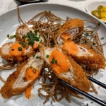 #사보텐 #현대백화점미아점 돈까스 좋아하는 사람이라면 다 아는 사보텐‼️ 바삭하면서 속은 촉촉한 돈까스 맛보고 반해버린 돈까스... 