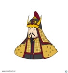 광개토대왕 일러스트 ai 무료다운로드 free King Gwanggaeto vector - 어반브러시