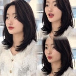 가벼운 스타일의 #중단발펌 🍃 자연스러운 레이어드와 c컬로 네츄럴한 분위기를 끌어올려준 디자인이에요 무거운 느낌없이 페이스라인에... 