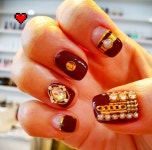 #겨울네일 #버건디네일 #명품 #nails #겨울방학 #ing #비오니깐☔️ #센치해용 #맛집 #40대 #동동주 #생각나네 in 2020 | Class ring, Rings