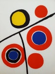 Alexander Calder Abstract Print - Derriere Le Miroir No. 201 (Page 9) 1973 | 추상화, 예술 프로젝트, 그림