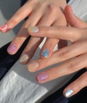 615 Me gusta, 1 comentarios - 바야흐로여름 목동네일샵 Nail (@love_xxsummer) en Instagram: 이뿌답 .. 💜 #마블네일... 