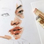 #오일파스텔 #오일파스텔드로잉 #인물드로잉 #인물화 #드로잉 #일러스트 #일러스트레이션 #시넬리에 #oilpastel... 