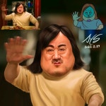 Jang yoon soo on Instagram: 마동석 그리기 3번째 ~^^ 이미지참고 pinterest #마동석 #마블리 #시동 #캐리커쳐... 