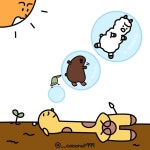 거품 캐릭터
