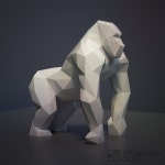 ANIMAL FIGURES에 있는 KY Choi님의 핀 | 3d 프린팅, 종이접기, 공예